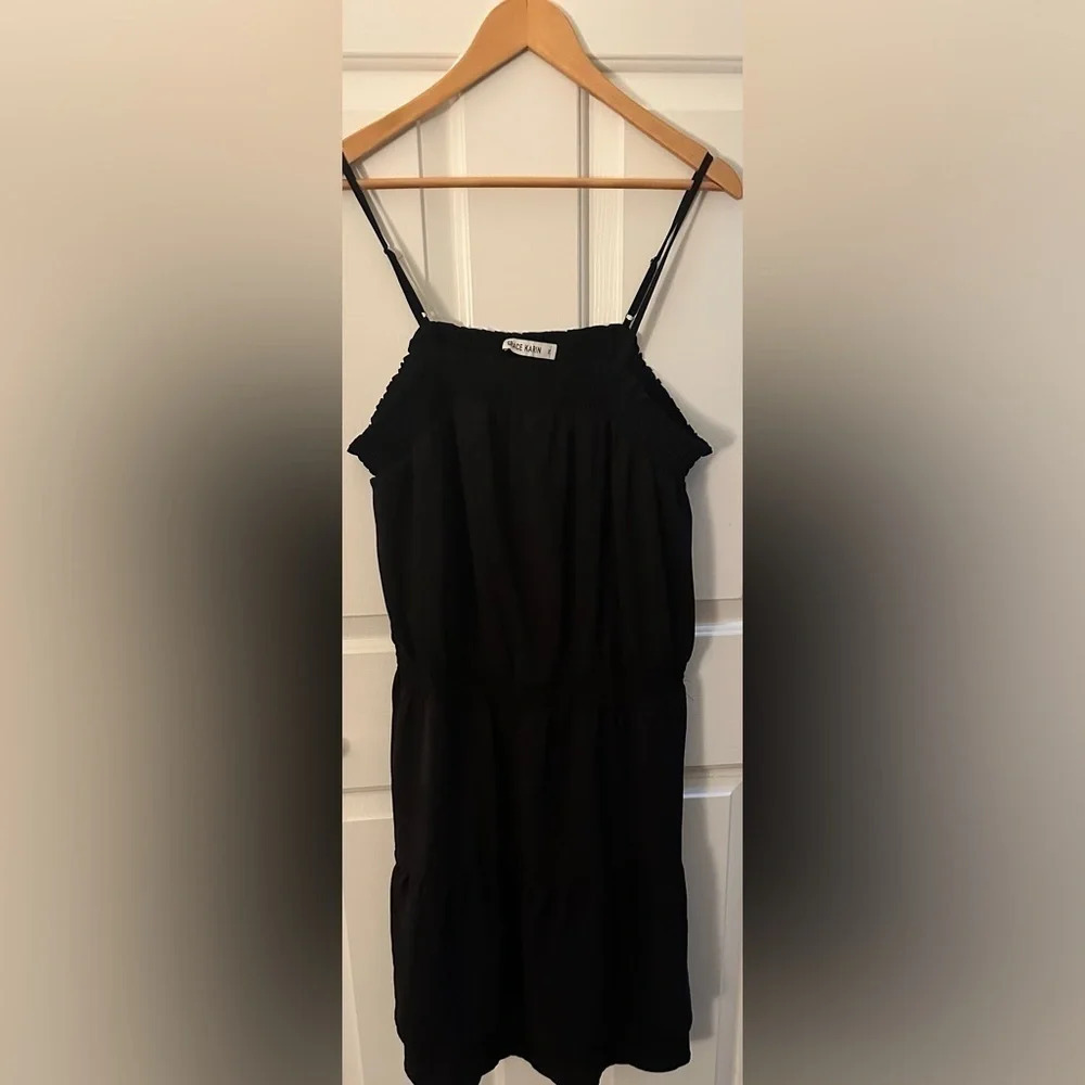 Grace Karin black tiered dress size xxl